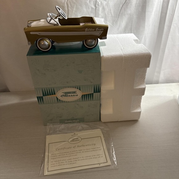 Vintage Hallmark Kiddie Classics 1956 Murray @ Golden Eagles – Box, COA & Card